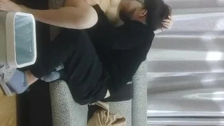 “你抓我头发干嘛”黑色系纯欲露脸奶牛丝袜女神追更，大拇指支持啊